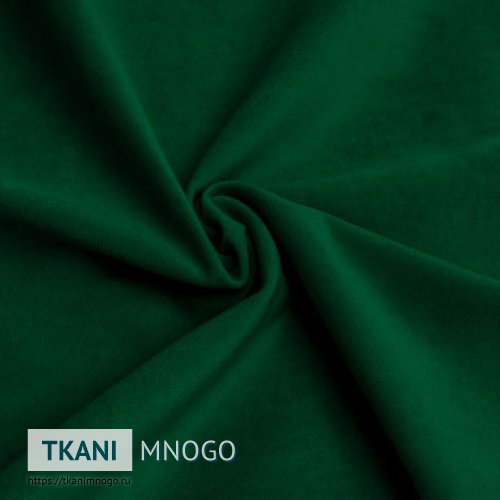 Фото фактуры велюра “Proshe-V33” (однотонный зеленый)