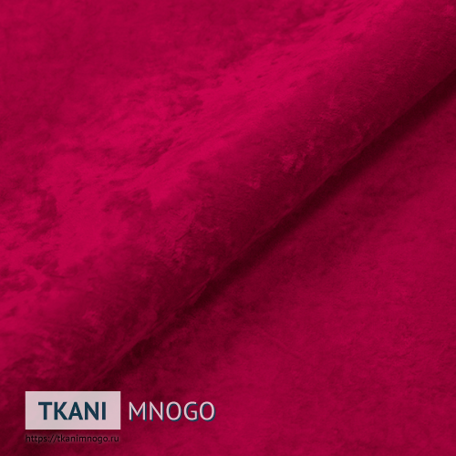 Фото внешнего вида велюра “Own-34” (однотонный красный)