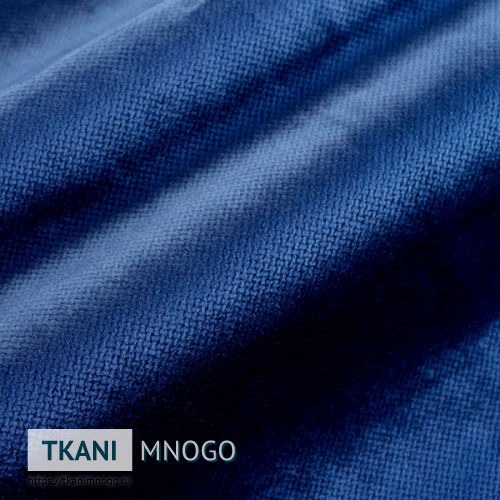 Фото материала велюра “20” (узор синий)